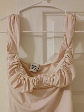 Princess Poly Baby Pink Crop Top Women's Size 2
